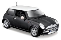 Maisto - MINI COOPER, matně černá, 1:24