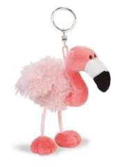 NICI flamingó kulcstartó 10cm