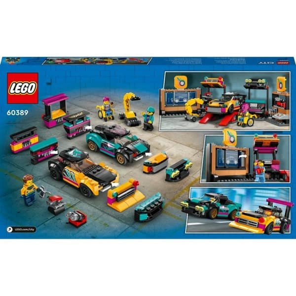 LEGO® City 60389 Tuning műhely