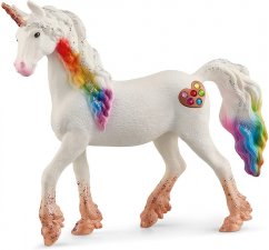 Schleich 70726 Yegua unicornio corazón arco iris