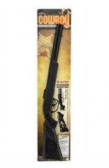 Pistolet/Fusil plastique 57 cm sur carte