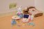 Sylvanian family Mommy White Rabbit et Weekend Travel Set