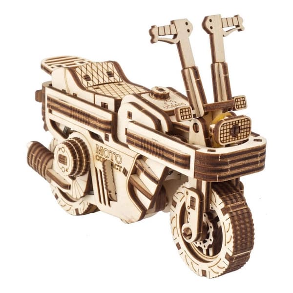 Ugears 3D Puzzle meccanico in legno monopattino pieghevole