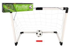 Porți de fotbal 70x56x37cm cu minge și pompă într-o cutie 51x13x7,5cm