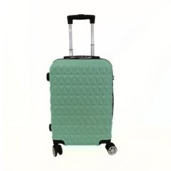 Bavy Keményhéjú bőrönd 20" Diamond, világoszöld