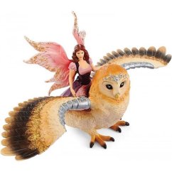 Schleich 70789 Bayala® Zâna Bayala® pe bufnița zburătoare
