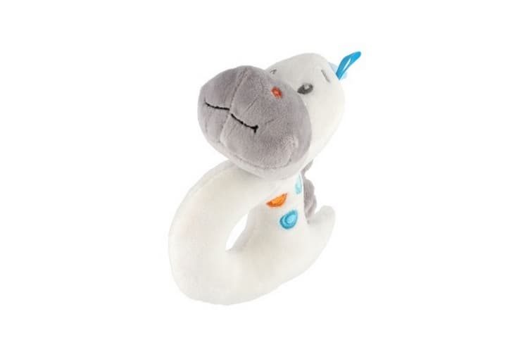 Peluche sonajero dinosaurio 13 cm