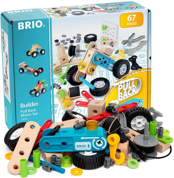 Brio 34595 Builder - systém pull-back