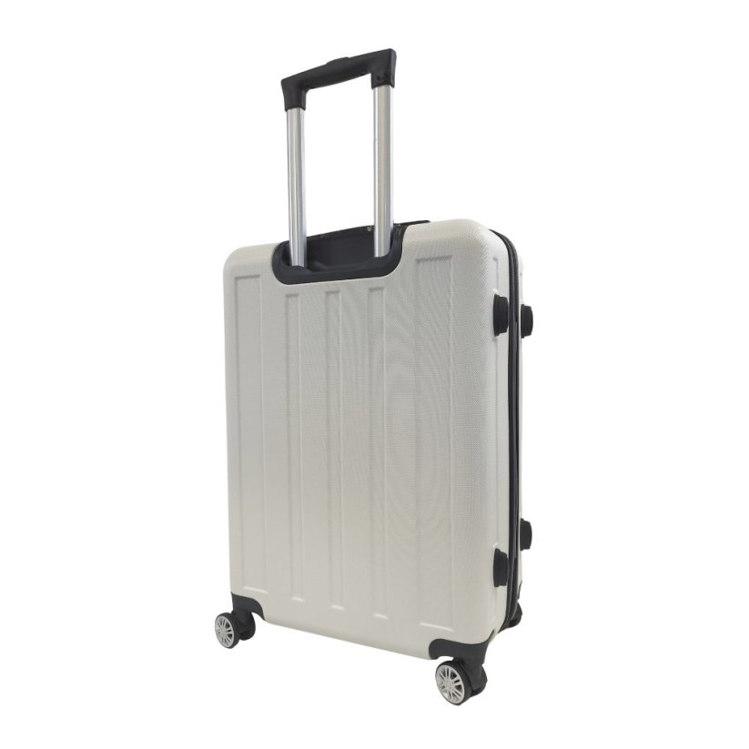 Bavy Cestovní kufr skořepinový 24" Stripes White