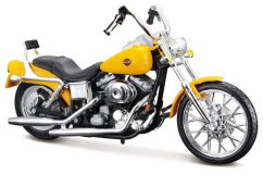 Maisto - FXDWG Dyna Wide Glide, blister box 2001, 1:18