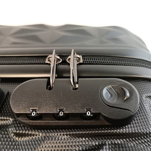 Bavy Cestovní kufr skořepinový 28" Diamond Black