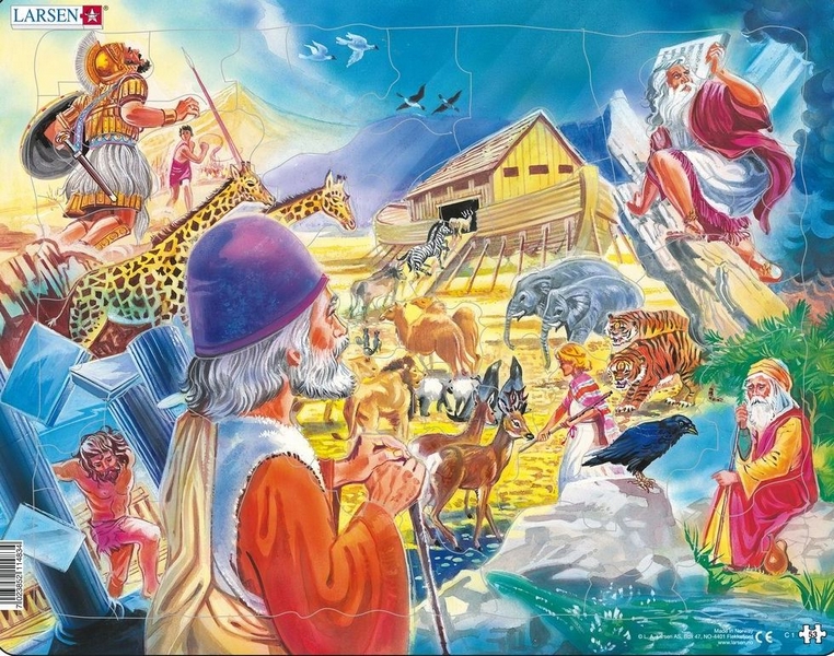Puzzle Biblia - Noe 53 dielikov