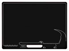 Jeujura Obojstranná tabuľa s krokodílom