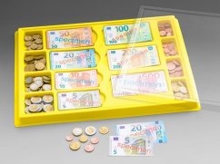 Wissner Plastová pokladna s eurovými bankovkami a mincemi