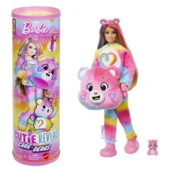 BARBIE CUTIE REVEAL BARBIE A STAROSTLIVÍ MEDVÍDCI SÉRIE 2 - RŮŽOVÁ