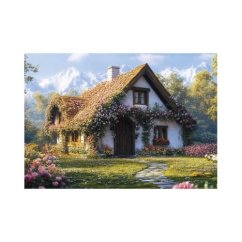Puzzle Házikó a völgyben 100 XL darab