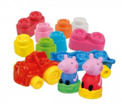 Clemmy baby - Peppa Pig - tren con bloques