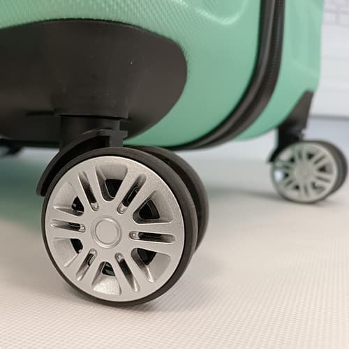 Bavy Cestovní kufr skořepinový 28" Diamond Light green