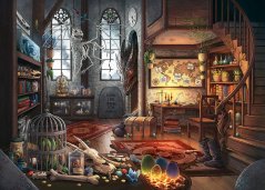 Ravensburger Puzzle de ieșire: Dragon Lab 759 bucăți