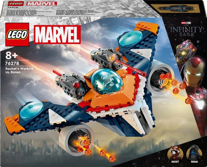 LEGO® Marvel 76278 L'oiseau à réaction de Rocket contre Ronan