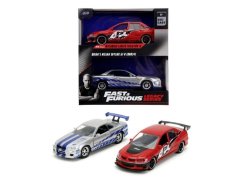 Fast and Furious Twin Pack 2006-os Mitsubishi Lancer Evo IX + Brian 2002-es Nissan Skyline GTR R34-je