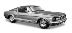 Maisto - 1967 Ford Mustang GT, grigio metallo, 1:24