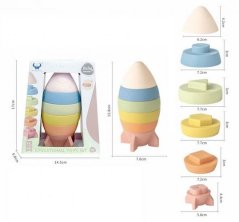 ZIRO Stivuire forme de rachetă