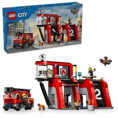 LEGO® City (60414) Caserne de pompiers avec camion de pompiers