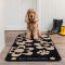 PET REBELLION Runner XL Flori Negru 57x110cm