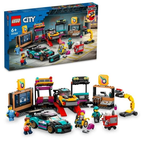 LEGO® City 60389 Tuningová dielňa