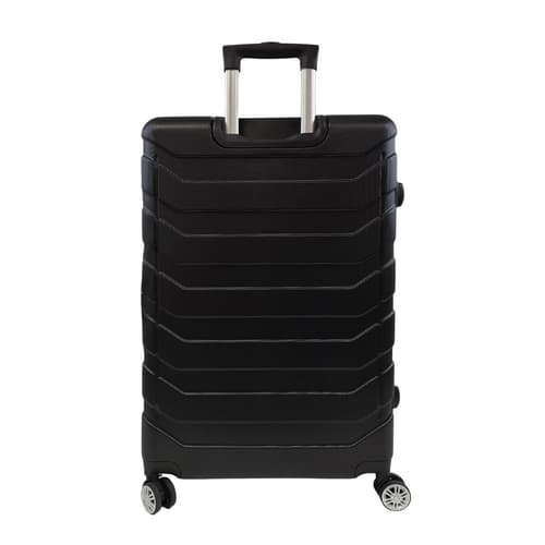 Bavy Cestovní kufr skořepinový 28" Ribs Black