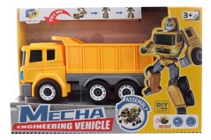 Auto-robot na batérie so skrutkovačom