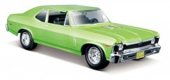 Maisto - Chevrolet Nova SS 1970, métal vert clair, 1:24