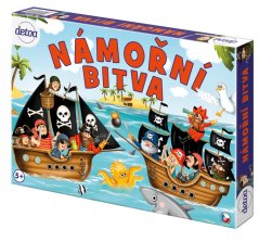 Jeu de société Naval Battle en boîte 33x23x3,5cm