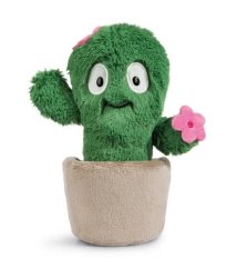 NICI plyšová kvetina Henrietta, kaktus 18 cm, ZELENÁ