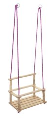 Leagăn din lemn natural 26 x 40 cm, capacitate de încărcare 200 kg, în sac