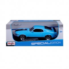 Maisto - Ford Mustang Mach 1 1970, bleue, 1:18