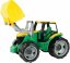 Lena 2057 Tracteur avec cuillère, vert et jaune 70 cm