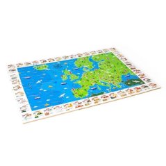 Bigjigs Toys Puzzle Monumente europene