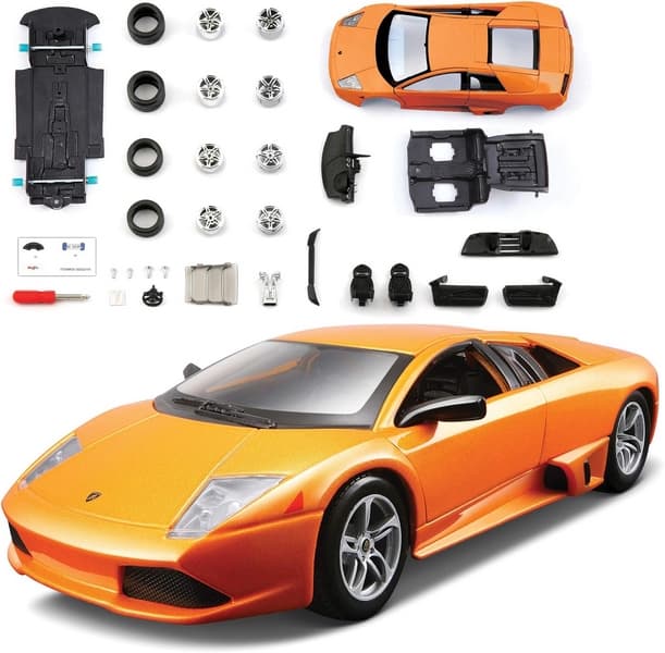 Maisto - KIT MODELLO, LINEA DI MONTAGGIO, Lamborghini Murcielago LP640, 1:24