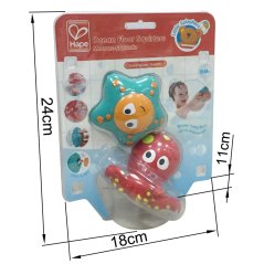Vízi játékok - spriccelő polip tengeri csillaggal