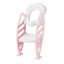 WC-ülőke rózsaszín ülőkével