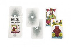 Mariáš MINI jednohlavý společenská hra karty v papírové krabičce 4,5x7cm