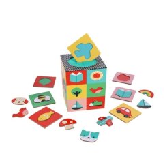 Petit Collage Puzzle sensoryczne Znajdź swój ulubiony przedmiot