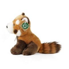 Rappa Plush panda roșu așezat 18 cm ECO-FRIENDLY