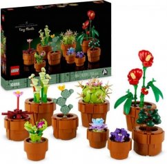 Lego Icons 10329 - Miniatúrne rastliny