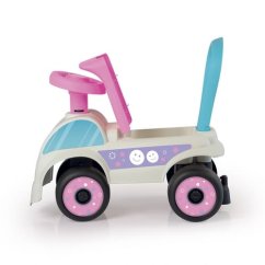 Robogó autó, fehér és rózsaszín