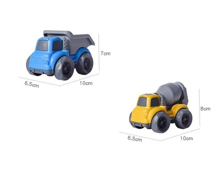 Bavytoy Set truck s autíčky modrý