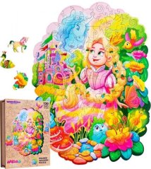 PUZZLE DE COULEURS EN BOIS - Amelia Princesse de la Magie