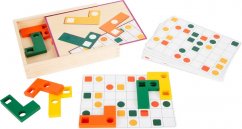 Kis láb puzzle játék Tetris